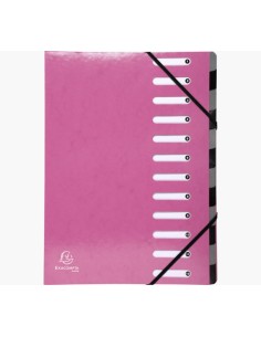 53928E lengüeta de índice Carpeta convencional Caja de cartón Rosa