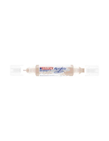Acryl 3D Double Liner marcador permanente Beige 1 pieza(s)