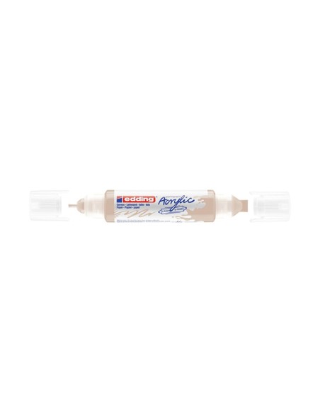 Acryl 3D Double Liner marcador permanente Beige 1 pieza(s)