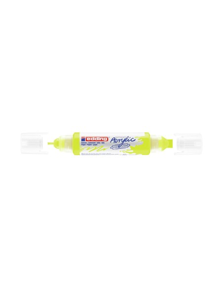 Acryl 3D Double Liner marcador permanente Amarillo 1 pieza(s)