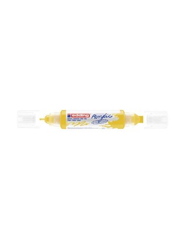 Acryl 3D Double Liner marcador permanente Amarillo 1 pieza(s)