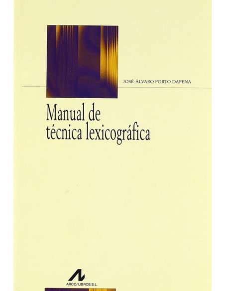 Manual de tecnica lexicografica