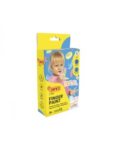 pintura de dedos lavable Multi - 6 pieza(s) de Pack de 6 unidades - 540P