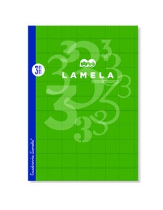 LIBRETA LAMELA FORMATO A4 RAYADO 2,5 MM - 50 HOJAS POLIPROPILENO 90 GRS. LAMELA 06A4P02