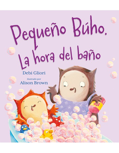 El pequeno buho La hora del bano