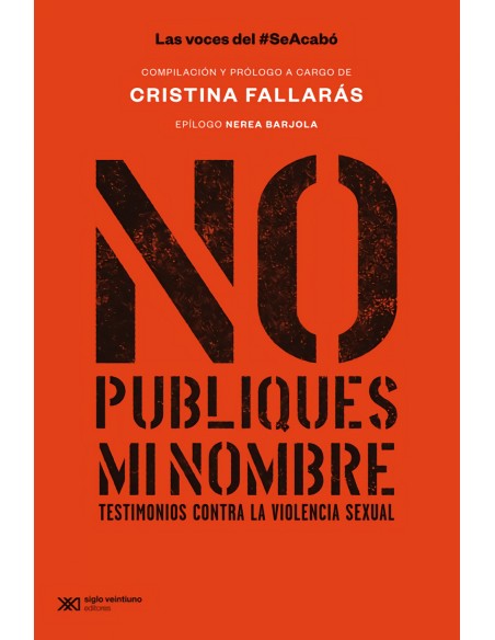 NO PUBLIQUES MI NOMBRE