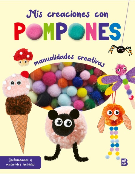 MIS CREACIONES CON POMPONES