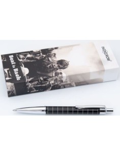 BOLIGRAFO BEAT IS BACK TARTAN NEGRO