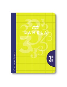 LIBRETA CUARTO 50 HOJAS RAYADO 2,5 MM-COLORES SURTIDOS LAMELA 06C002
