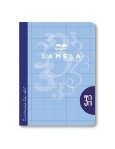 LIBRETA CUARTO 50 HOJAS RAYADO 3 MM-COLORES SURTIDOS LAMELA 06C003