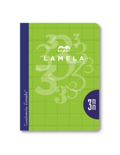 LIBRETA CUARTO 50 HOJAS RAYADO 4 MM-COLORES SURTIDOS LAMELA 06C004