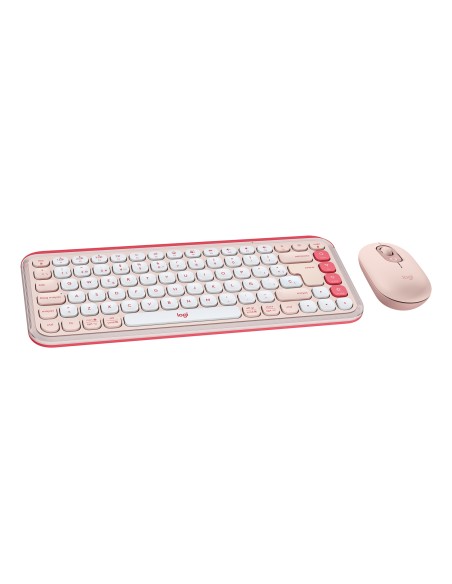 POP ICON COMBO, combinación de teclado y ratón Bluetooth, escritura cómoda, teclas y botones programables, clics discretos, Easy