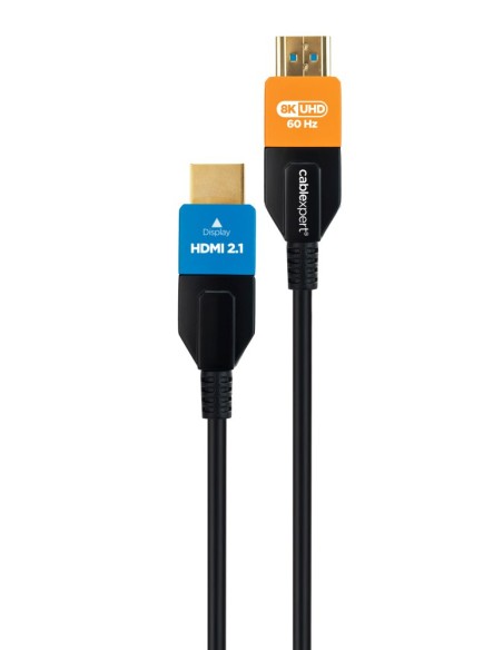 CC-HDMI8K-AOC-5M cable HDMI HDMI tipo A (Estándar) Negro, Azul, Naranja