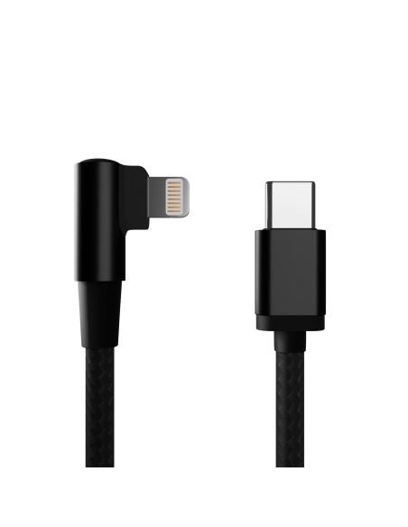 CC-USB2-CMLML-0.2M cable de conector Lightning 0,2 m Negro