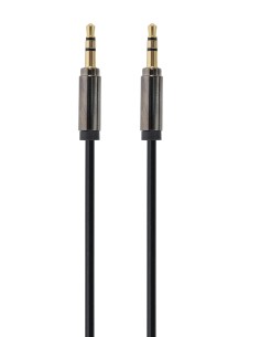 Cable CCAP-444-0.75M (Mini Jack M - Mini Jack M  0,75m  black color) cable de audio 3,5mm Negro