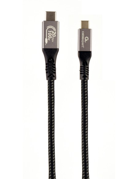 CCBP-USB3-CMCM100-1.5M cable USB USB 3.2 Gen 2 (3.1 Gen 2) 1,5 m USB C Negro, Plata