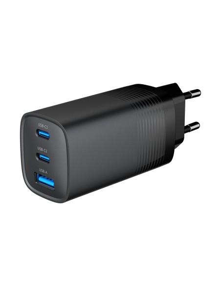 TA-UC-PDQC65-01-BK cargador de dispositivo móvil Universal Negro Corriente alterna Carga rápida Interior