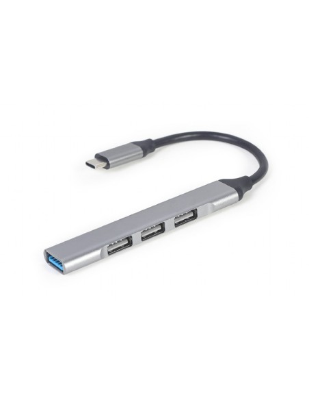 UHB-CM-U3P1U2P3-03 hub de interfaz USB 3.2 Gen 1 (3.1 Gen 1) Type-C 5000 Mbit/s Plata