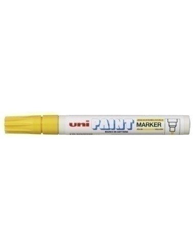 Pack 12 Unid. MARCADOR UNI-BALL UNI PAINT PX-20 AMARIL 545509000