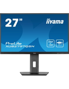 ProLite XUB2797QSN-B2 pantalla para PC 68,6 cm (27") 2560 x 1440 Pixeles 2K Ultra HD LED Negro