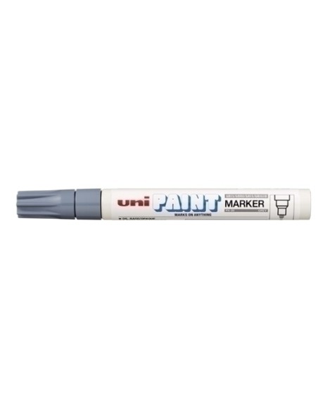 Pack 12 Unid. MARCADOR UNI-BALL UNI PAINT PX-20 GRIS 545608000
