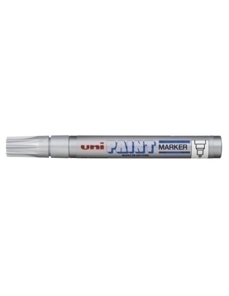 MARCADOR UNI-BALL UNI PAINT PX-20 PLATA