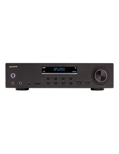 AMR-200DAB/BK amplificador de audio 2.0 canales Hogar Negro