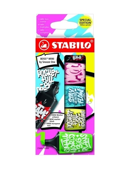 EST 5 MARCAD STABILO BOSS MINI BY SNOOZE ONE