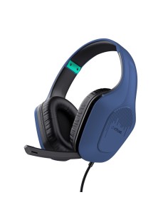 GXT 415B Zirox Auriculares Alámbrico Diadema Juego Azul