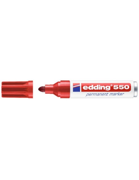 ROTULADOR EDDING PUNTA FIBRA 550-02 Pack 10 Unid.