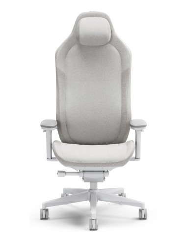 FD-CH-RE1F-02 silla para videojuegos Silla para videojuegos de PC Asiento acolchado Blanco
