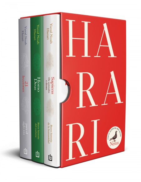 ESTUCHE HARARI CONTIENE SAPIENS 21 LECCIONES PARA EL SIGLO XXI HOMO DEUS