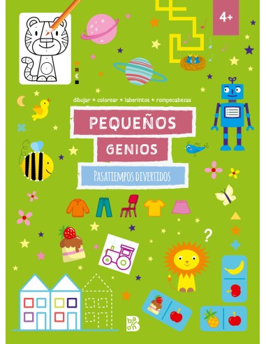 PEQUENOS GENIOS PASATIEMPOS DIVERTIDOS 4