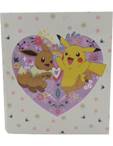 CARPETA 4 ANILLAS POKEMON FLOWERS
