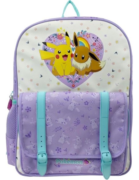 MOCHILA ADAPTABLE A TROLLEY POKEMON FLOWERS