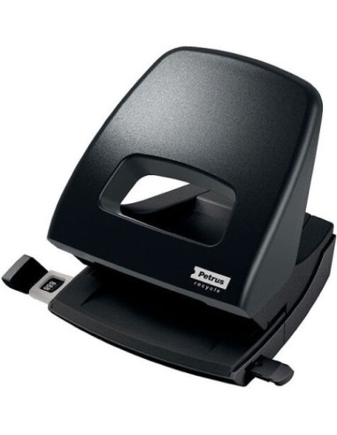 Taladro petrus 85 recycle color negro capacidad 25 hojas