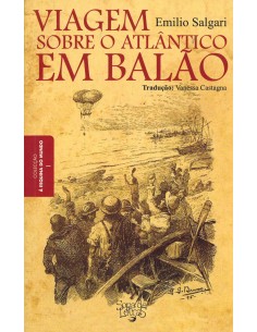 Viagem sobre o Atlantico em Balao