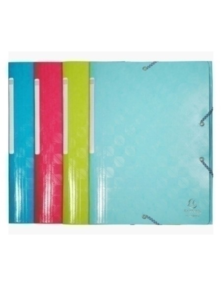 CARPETA SOLAP.EXACOMPTA 1928 12x16 SURT. - Pack de 20 unidades