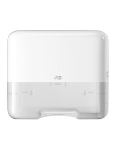 Singlefold/C-fold Mini Dispensador de toallas de papel en hojas Blanco