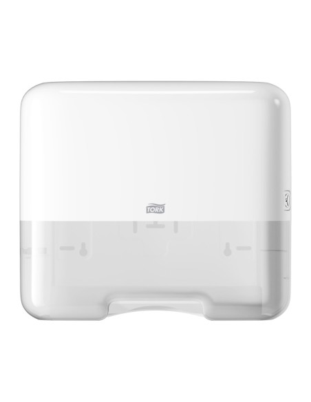 Singlefold/C-fold Mini Dispensador de toallas de papel en hojas Blanco