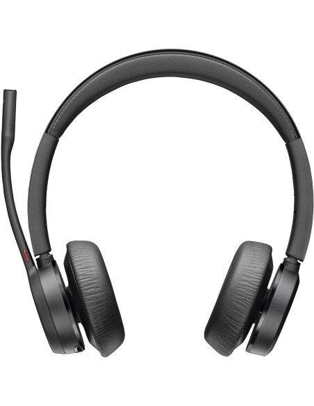 Auriculares VOYAGER 4320-M certificados para Microsoft Teams con base de carga