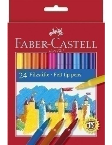 ROTULADOR FABER-CASTELL CAJA 24