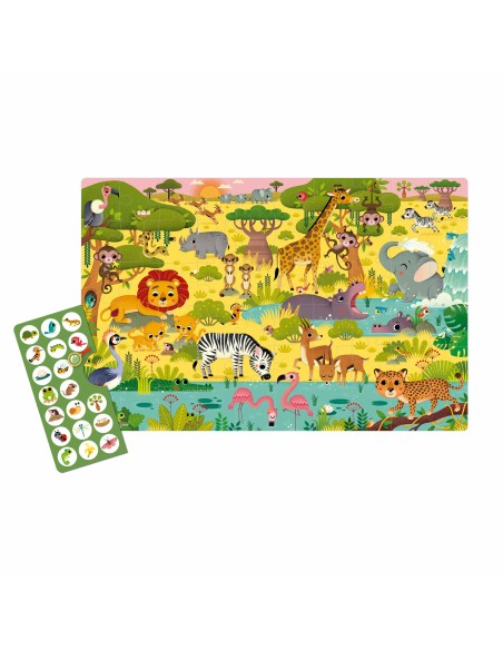 Savannah Puzzle rompecabezas 60 pieza(s) Animales