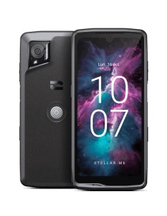 Stellar-M6 15,5 cm (6.1") SIM doble Android 14 5G USB Tipo C 6 GB 128 GB 4500 mAh Negro