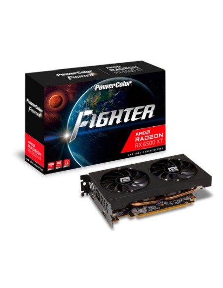 AXRX 6500XT 4GBD6-DH/OC tarjeta gráfica AMD Radeon RX 6500 XT 4 GB GDDR6