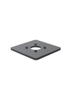 SpacePole POS SPM144-02 accesorio para terminal de punto de venta Base POS Negro Metal