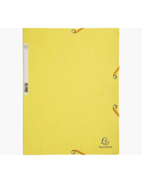 55529E carpeta Caja de cartón Amarillo A4