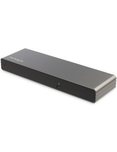 Dock Thunderbolt 3 - Docking Station Thunderbolt 3 de Dos Monitores DisplayPort HDMI y VGA 1080p para Portátil - Replicador de P