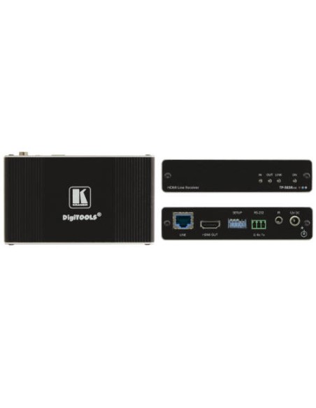 KRAMER 4K HDR HDMI RECEIVER WITH RS232 &amp IR OVER EXTENDEDREACH HDBASET - TP-583RXR (50-80026090)