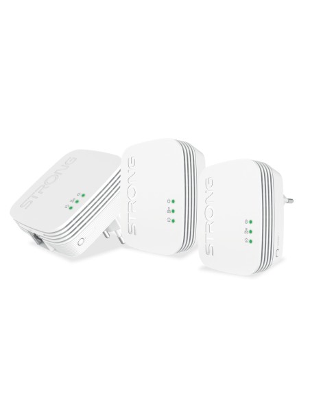 Powerline 600 Triple Pack Mini 600 Mbit/s Ethernet Blanco 3 pieza(s)